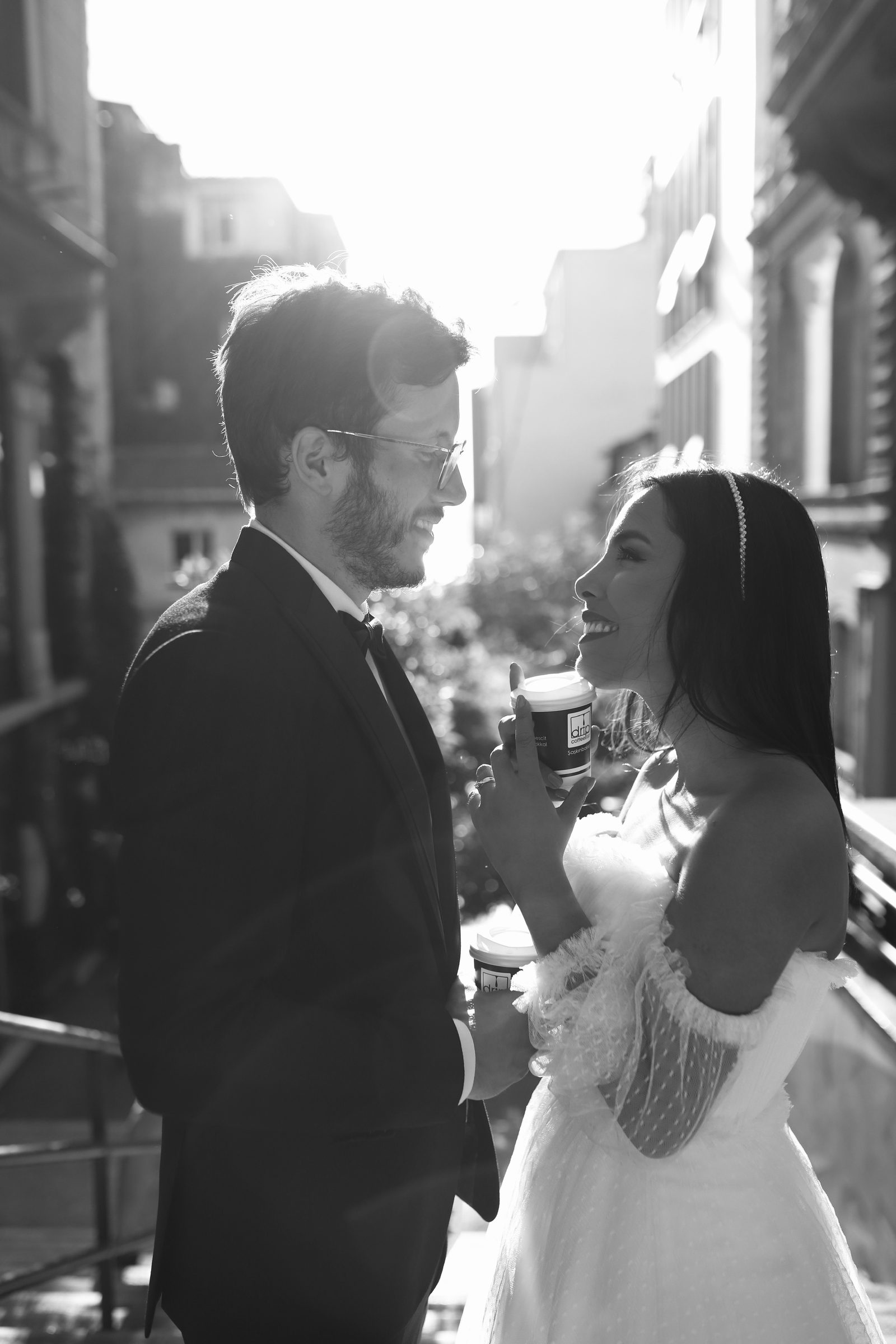Raquel en Estambul, donde nació la idea de Neufeld Novias
