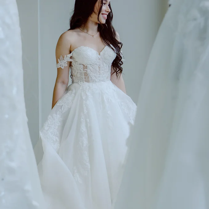 Vestido de novia a la medida — Neufeld Novias